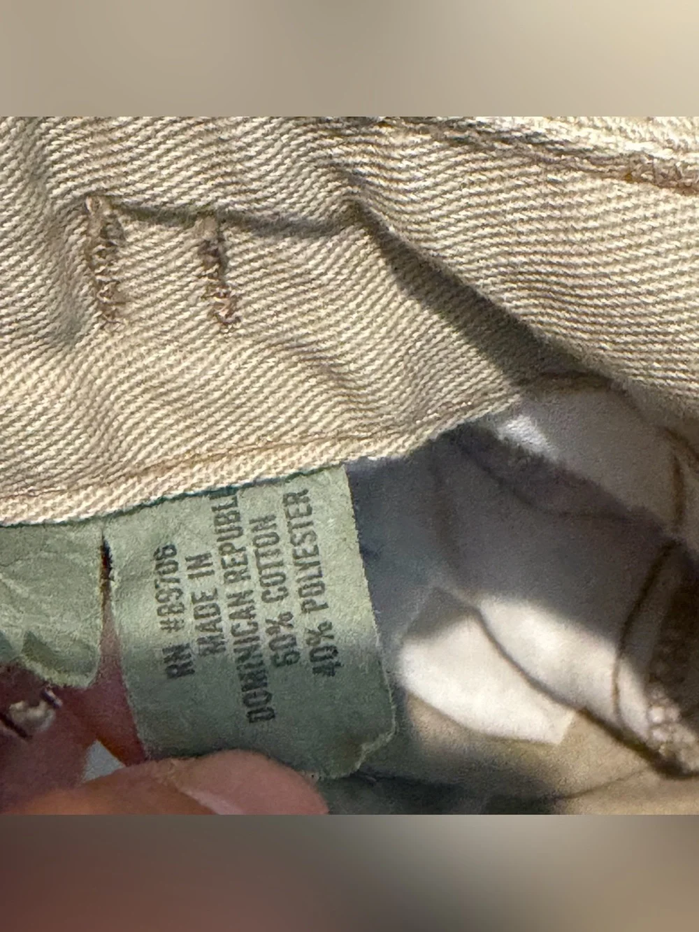 Propper Men's Khaki Cargo Combat Pants Tactical Utility Adjustable Size Large